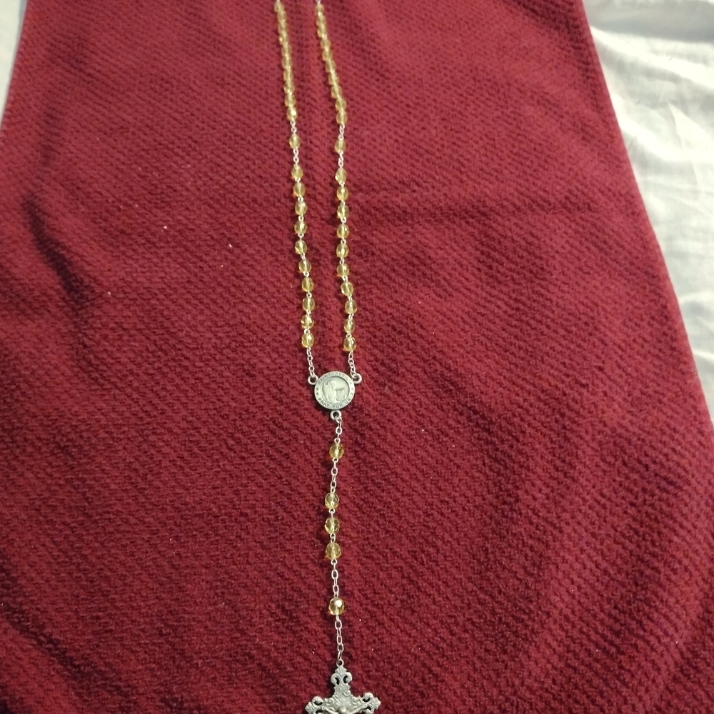 Elegant Gold and Silver Women's Rosary